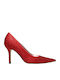 Glamorh2 Glamorh2 61-610 Women's Red Heels with High Heel
