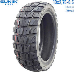Suniik 10x2.75-6.5 Ελαστικο Tubeless Offroad Ηλεκτρικα Πατινια