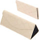 Dreieckiges Faltbares Brillenetui Et-133e Creme