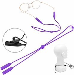 Adjustable Purple Glasses Laces