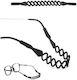 Braided Λουράκι Γυαλιών Μαύρο