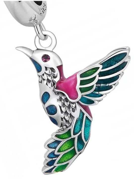 Pandora Charms Bird Pendant Charms Hummingbird 925 Silver