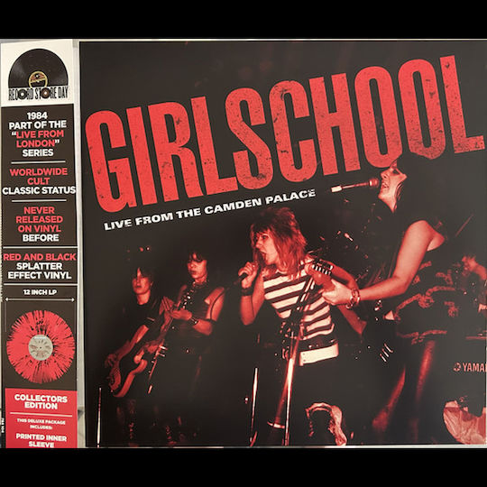 Girlschool Live From Camden Palace Red White 2 Vinyl