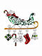 Pinets Santa's Sleigh Brooch Gifts