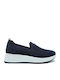 Anatomic Women's Leather Blue Slip-Ons