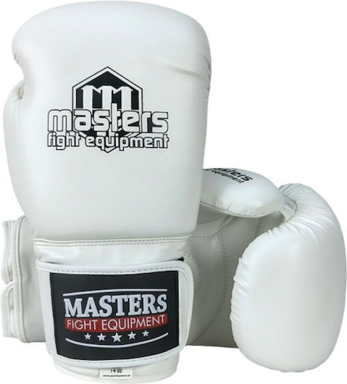 Sport Masters Rpu Boxhandschuhe für Wettkampfhandschuhe Weiß