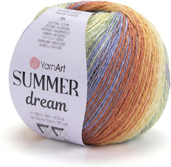 Yarnart Summer Dream 100gr 350mt 70% Cotton 30% Viscose Col 4301 Πολύχρωμο