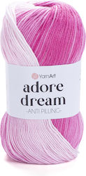 Yarnart Adore Dream 1062 Πολύχρωμο Νήμα Πλεξίμα...