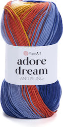 Yarnart Adore Dream 1065 Πολύχρωμο Νήμα Πλεξίμα...