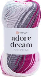 Yarnart Adore Dream 1066 Πολύχρωμο Νήμα Πλεξίμα...
