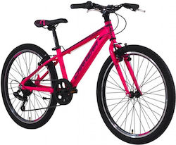 Carrera 24" Kinderfahrrad Mountainbike Rosa Carrera 24" Kinderfahrrad Mountainbike Rosa