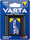 Varta Ll Power Mn1203 Alkaline Battery 4.5v Flat Led Flashlight