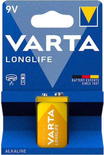 Varta Ll Pp3 Baterie Alcalină 9v Block Co Detector Fum Telecomandă Ceas