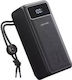 Charmast TankLite Power Bank 50000mAh 22.5W με 3 Θύρες USB-A και 3 Θύρες USB-C Power Delivery Μαύρο