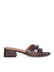 Damen Sandalen Braun