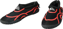 Women's Beach Shoes Anti-Slip Neoprene Red Size 36