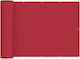 vidaXL Red Shade Divider with PU Coating 1.5x4m...