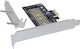 InLine PCI-Karte mit M.2-Schnittstelle