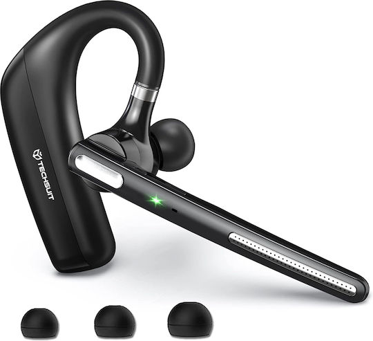 Techsuit PowerTalks (G6) In-ear Bluetooth Handsfree Headset Black