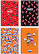 interDRUK Spiral Ruled Notebook B5 90 Paper Sheets 3 Subjects Coca Cola (Miscellaneous Designs/Colors) 111172493