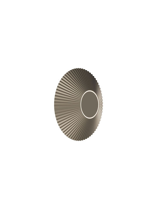 Wandleuchte mit Integrierte LED und Warmes Weiß Licht Gold