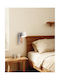 Wall Lamp with Integrated LED and Warm White Light