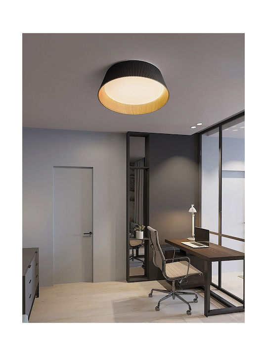 VK Lighting Κρεμαστό Φωτιστικό Λευκό LED με Θερμό Λευκό Φως 4εκ.