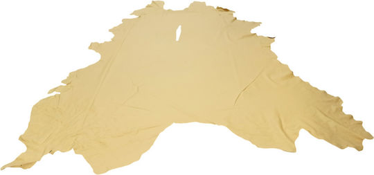 JGS S.A. Soft Yellow Leather Upholstery Fabric B7 5 82m² Napa Cowhide