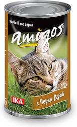 Amigos Черен Дроб Възрастна Котка Мокра Храна За Котки 415 Г