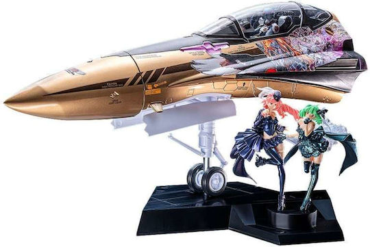 Macross Frontier Static Model Figure Plamax Mf-98 Minimum Factory Fighter Nose Collection Yf-29 Galaxy Set Height 34cm