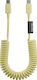 Native Union Usb-c To Usb-c Cable 60w Coiled 1.2m Pop Series Fast Charging Yellow