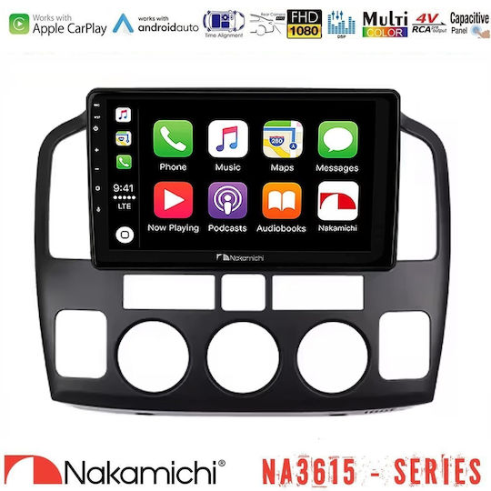 Nakamichi Ηχοσύστημα Αυτοκινήτου για Suzuki Grand Vitara 2003-2005 (Bluetooth/USB/WiFi/GPS/Apple-Carplay/Android-Auto) με Οθόνη Αφής 9"