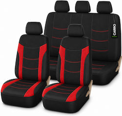 Carro 395339 Σετ Καλυμμάτων Αυτοκινήτου Seat Mii Ibiza Leon Toledo Altea Alhambra Ateca Arona Tarraco Cordoba Βαμβακερό Ύφασμα Σετ Εμπρός Πίσω 11 Τεμαχίων Μαύρο Κόκκινο Carro 395339 Σετ Καλυμμάτων Αυτοκινήτου Seat Mii Ibiza Leon Toledo Altea Alhambra Ateca Arona Tarraco Cordoba Βαμβακερό Ύφασμα Σετ Εμπρός Πίσω 11 Τεμαχίων Μαύρο Κόκκινο