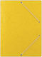 Folder Elastic Band A4 Pressboard Kbk Yellow 06.070.9005