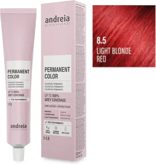 Andreia Professional Προσωρινή Βαφή Μαλλιών No 8.5 Light Blonde Red 100ml