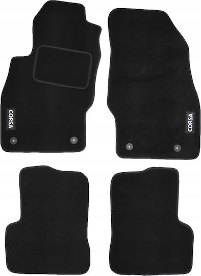 Σετ Πατάκια 4τμχ Μοκέτα Premium Opel Corsa C 2000-2006