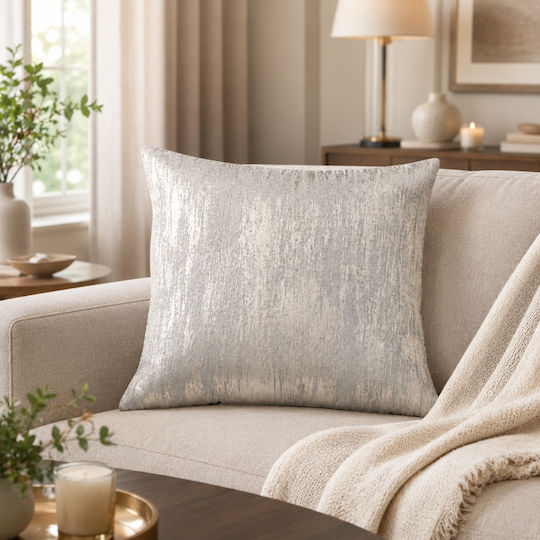 My Home Luxury Decorative Pillow Case Grey 45x45cm