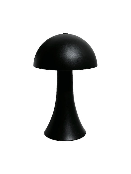 GTSA Metal Table Lamp LED with Black Shade and Base