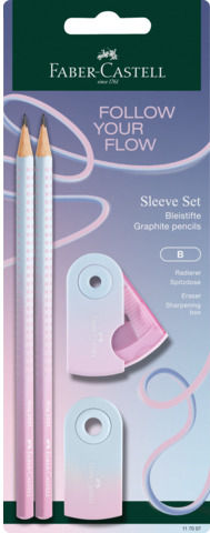 Faber Castell Set Creioane Sparkle B Flow Blushing Sky 117007