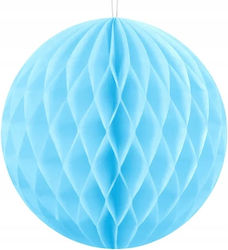 Blue Tissue Paper Ball 10 Cm 1 Pc