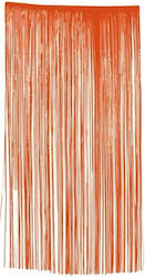 Party Curtain Doors Photo Background Orange Halloween 100x200cm