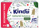 Kindii Бебешки кърпички без алкохол и парабени 3x60 бр