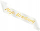 Birthday Sash My Birthday Celebrant White Gold 160cm