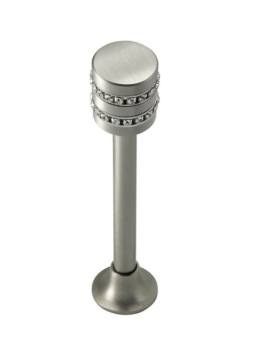 Perfect Santorini Wall Holdback Made of Silver Metal
