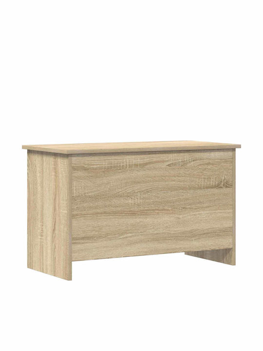vidaXL Decorative Wooden Brown Trunk 80x40x50 cm