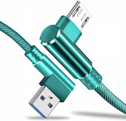 Micro Usb Cable Fast Charging Angled 90° Koanni Kb18_mint