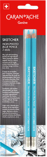 Caran D'ache Στυλό Ballpoint 2τμχ (Διάφορα Σχέδια)