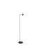 LED Floor Lamp with Warm White Light 468lm Black