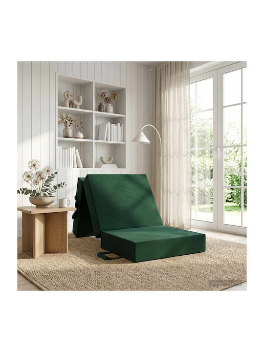 Multifunctional Bean Bag Sofa Dark Green 90x63x45cm