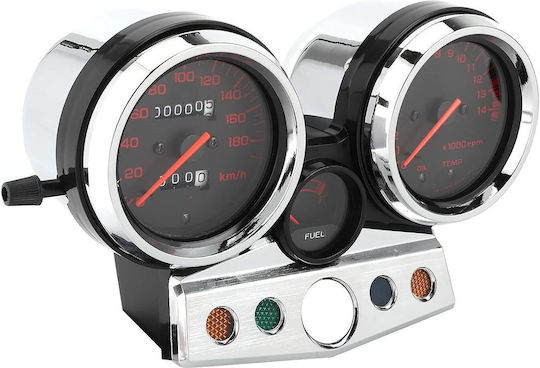 Motorcycle Speedometer Honda Cb 400 Cb400 95-98 Black Fuel Indicator
